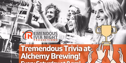 Saturday Night Trivia at Alchemy Brewing Kamloops!