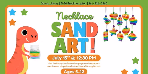 Necklace Sand Art!