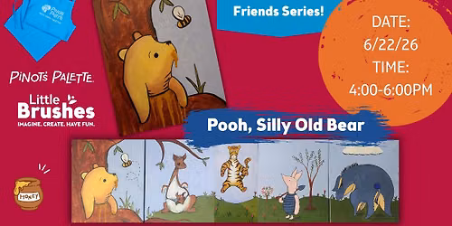 Pooh, Silly Old Bear: 1\/5 Painting Series Class