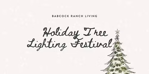 Holiday Tree Lighting Festival 2025