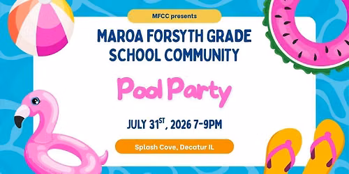 Pool Party at Splash Cove (Private MFGS Community Event)