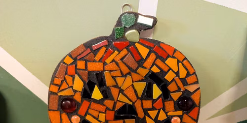 Mosaic Pumpkin\/Jack o lantern
