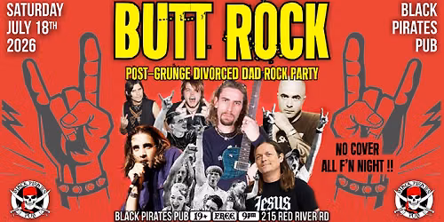 BUTT ROCK NIGHT at BPP! (NO COVER)