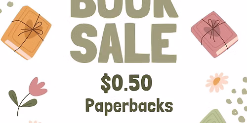 Book Sale ($1 Hardcovers and $0.50 Paperbacks)