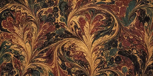 Gilded Paper Marbling