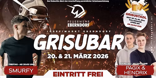 GRISUBAR & GRISUSTADL 2026