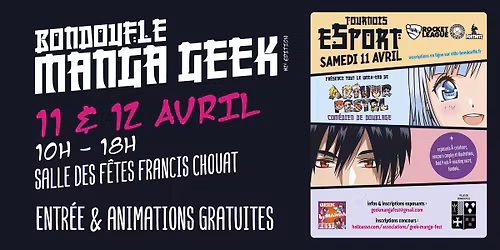 Bondoufle Manga Geek 2026