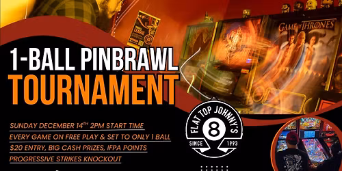 1-Ball Pinbrawl Tournament