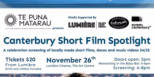 Canterbury Short Film Spotlight