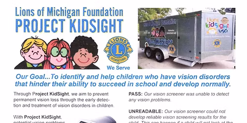 Vision Screening at CMS