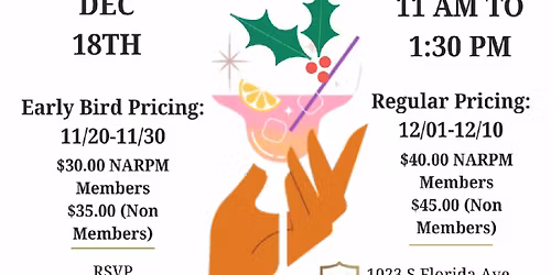 NARPM Greater Lakeland: A Toast to 2025 & New Board Installation