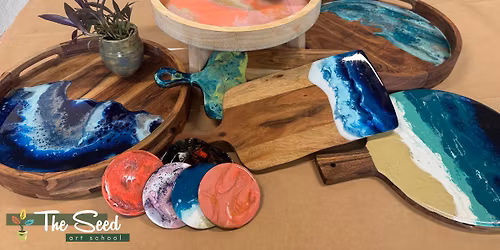 Resin Pouring Workshop - Friday 12th December, 6:30-8:30pm