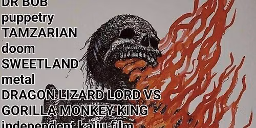 Snakewind, Tamzarian, Sweetland, Dr. Bob's Puppets and Dragon Lizard Lord vs. Gorilla Monkey King