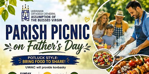 PARISH PICNIC on Father's Day - JUNE 21, 12:00 PM