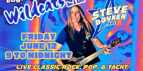 Steve Boyken live at Wildcats Bar & Grill