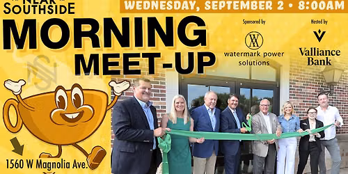 Valliance Bank hosts September 2 Near Southside Morning Meet-Up