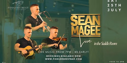 Sean Magee Live in the Saddle Room
