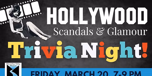 Trivia Night - Hollywood Scandals & Glamour