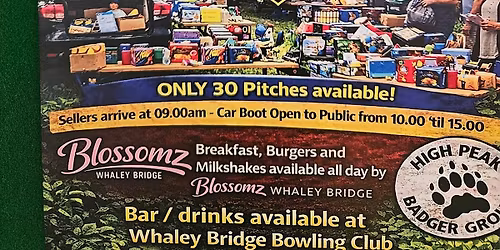 car boot for high peak badger group 