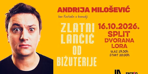 SPLIT - Andrija Milo\u0161evi\u0107: "Zlatni lan\u010di\u0107 od bi\u017euterije"