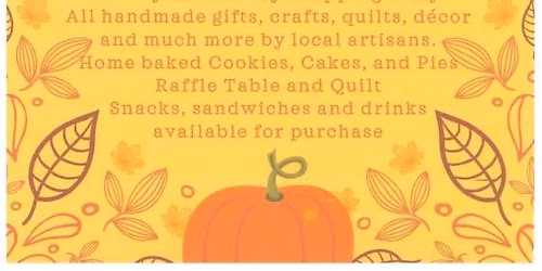 Friends of The Senior Center Craft Fair and Bake Sale