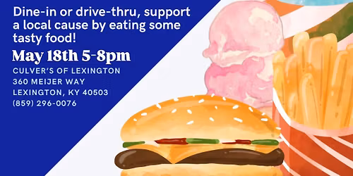Culver\u2019s Fundraiser 