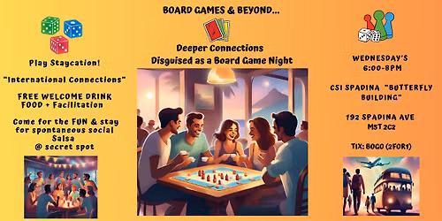 |BOARD GAMES & BEYOND| TRAVEL\/LANGUAGE EXCHANGE & CLIMATE CONVERSATIONS