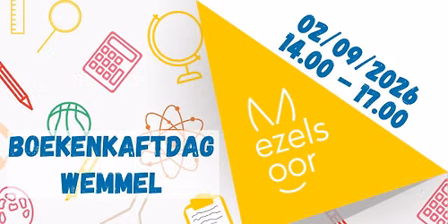 Ezelsoor Wemmel - gratis boekenkaftdag