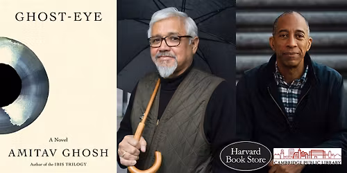 Amitav Ghosh at the Cambridge Public Library
