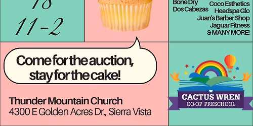 Cactus Wren Pastry Picnic & Silent Auction 