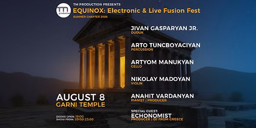 EQUINOX: Electronic & Live Fusion Fest (Summer Chapter 2026)