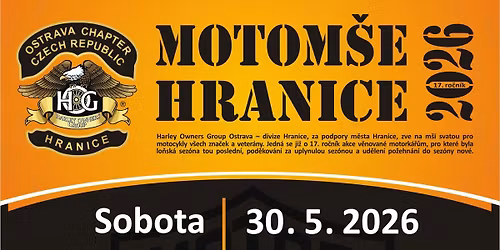 MOTOM\u0160E HRANICE n\u00e1m\u011bst\u00ed Kostel St\u011bt\u00ed sv. Jana K\u0159titele + SPANIL\u00c1 J\u00cdZDA 2026