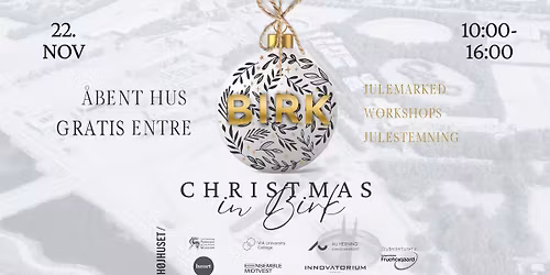 Jul i Birk - \u00c5bent hus & gratis entre