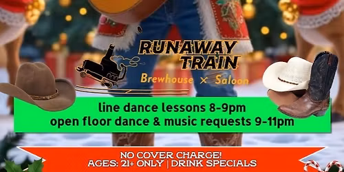 🎅🏻🎄🦌Country Christmas @ Runaway Train Brewery