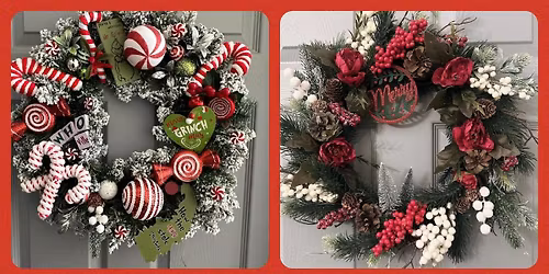Christmas wreath workshop