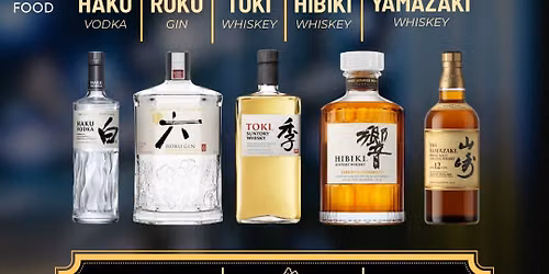 Suntory Dinner Pairing at The Celt Pub