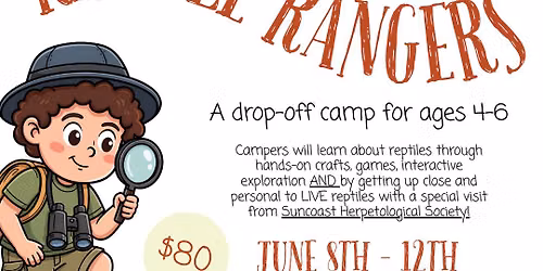 Reptile Rangers | Nature Camp for Ages 4-6
