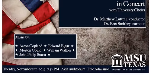 Honoring All Who Served - Veteran's Day Concert