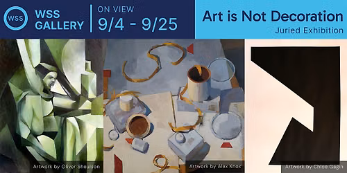 First Friday ArtWalk: "Art is Not Decoration" Exhibition Opening