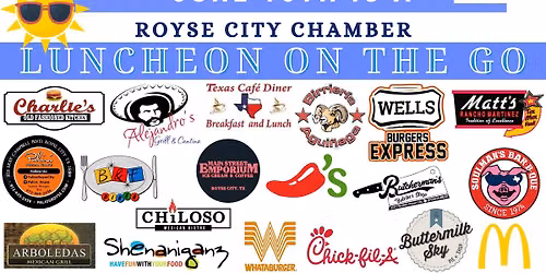 Royse City Chamber Luncheon On the Go