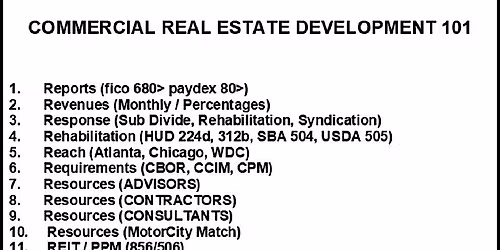 MMCA CRD 101 12wks $1200