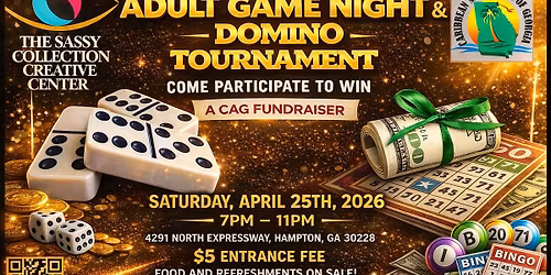 DOMINO TOURNAMENT AND FAMILY FUN DAY PRESENTED BY SASSY COLLECTION IN PARTNERSHIP WITH CAG