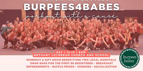 Burpees4Babes Workout + Gift Drive