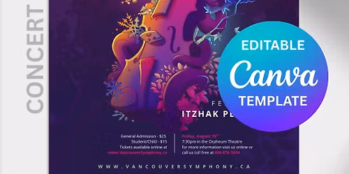 Vancouver Symphony Orchestra - The Snowman at Orpheum Theatre - Vancouver