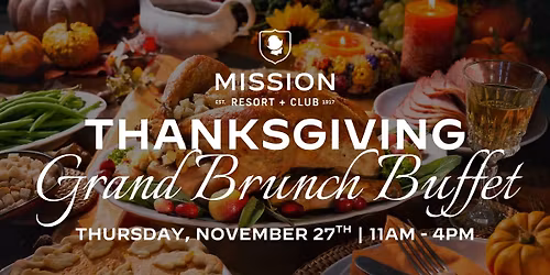 Thanksgiving Grand Brunch Buffet