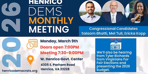 March Monthly Meeting