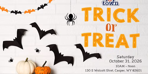 TRICK-OR-TREATING in DOWNTOWN CASPER