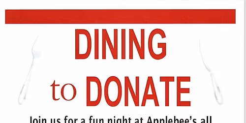 Dining to Donate for SAS at Applebees