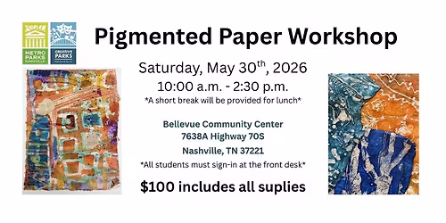 Pigmented Paper Workshop