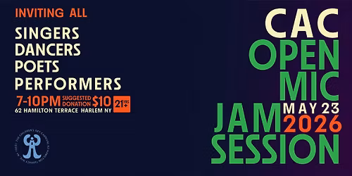 OPEN MIC \/ JAM SESSION at CAC